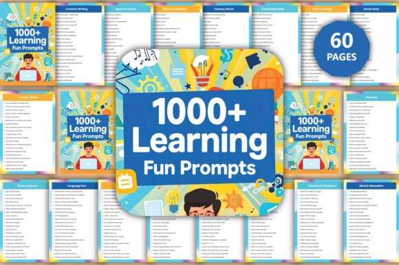 1000 Learning Fun Prompts Book
