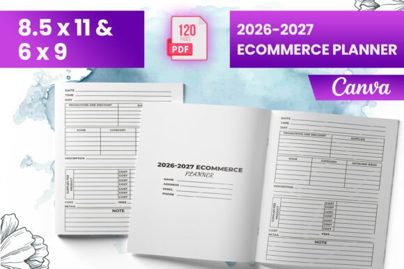 2026-2027 Ecommerce Planner KDP: Your All-in-One Launchpad for Sustainable Online Business Growth