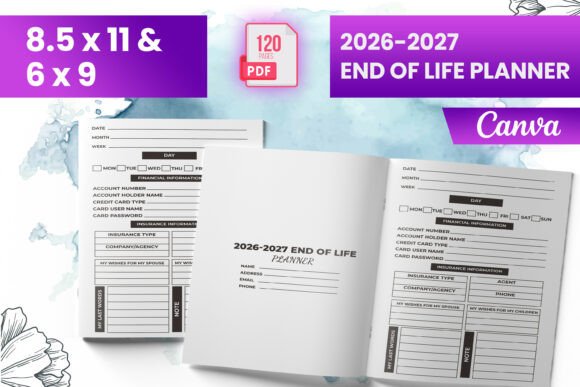 2026–2027 End of Life Planner KDP