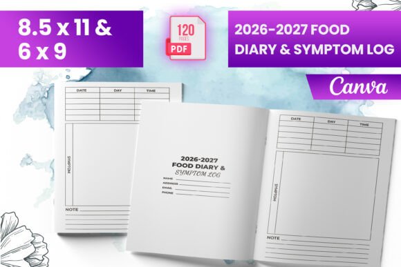 2026–2027 Food Diary Symptom Log KDP: A Purpose-Built Tool for Health Tracking and Publishing