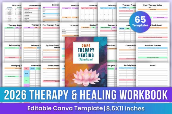 Why the 2026 Therapy Healing Workbook Canva Is Becoming a Lifeline for Mental Wellness Planning