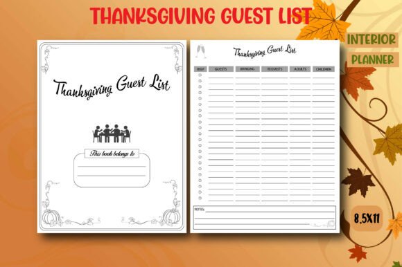 Why the Thanksgiving Guest List Planner Interior 8.5×11 Is Reshaping How Professionals Approach Intentional Celebration