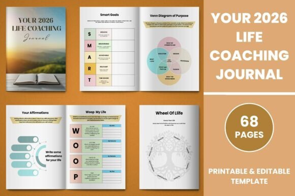 Your 2026 Life Coaching Journal: A Living System for Intentional Growth